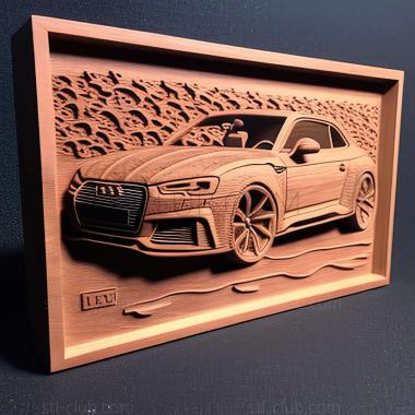 3D model Audi RS5 (STL)